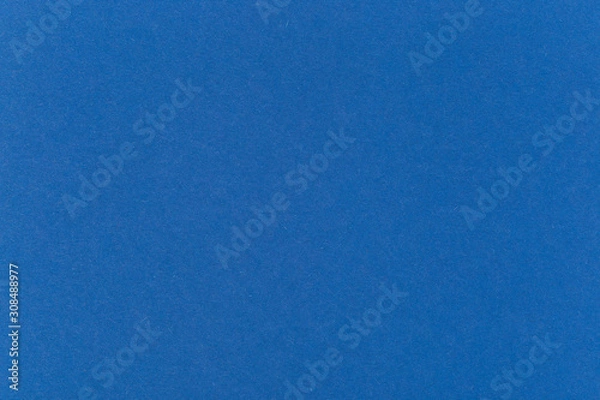 Obraz Classic blue paper texture, blank background for template, horizontal, copy space