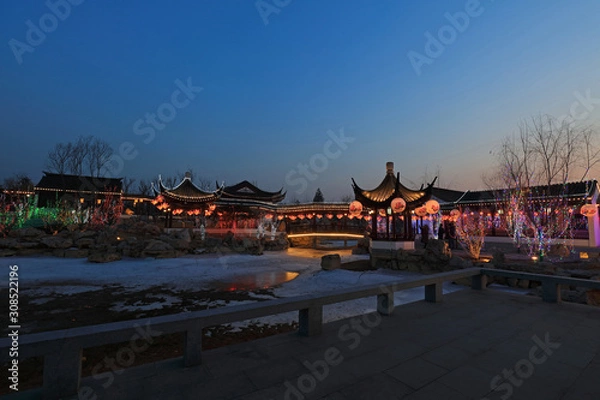Fototapeta Chinese Classical Architectural Scenery