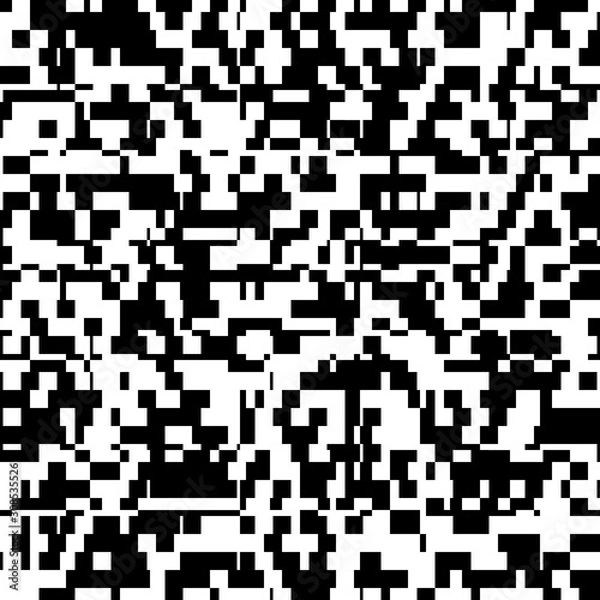 Obraz 8 bit Row Pixel Background, Network Big Data Transmission