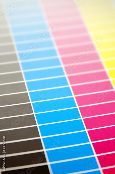 Fototapeta Color palette background