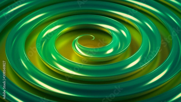 Fototapeta Elegant minimal background. 3d illustration, 3d rendering.