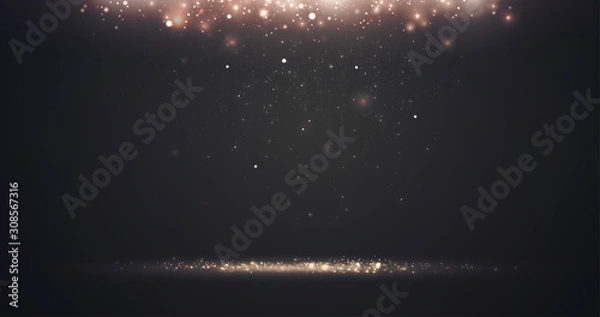 Obraz Transparent colorful bokeh for your design.