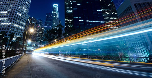 Obraz Ruch przez miasto