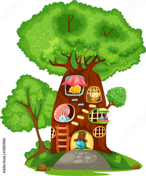 Obraz Tree house