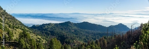 Fototapeta volcán nevado de Colima