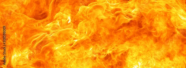 Obraz fire burst texture for banner background