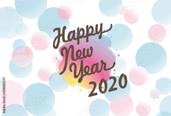 Obraz 2020年賀状素材