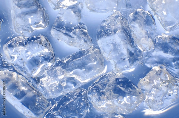 Fototapeta blue ice