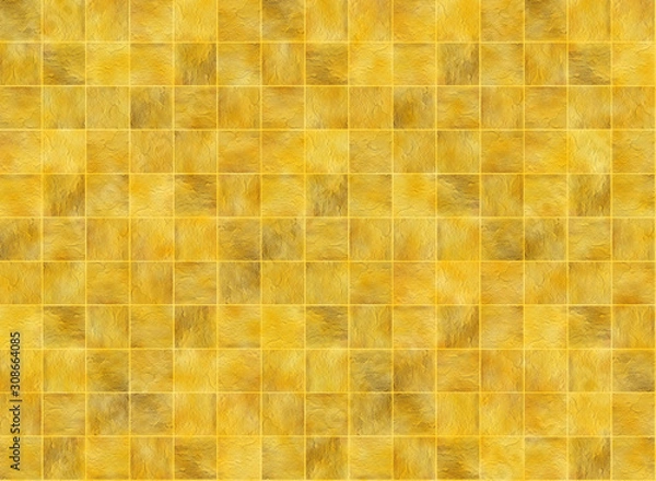 Fototapeta 和紙　和風　金　背景　