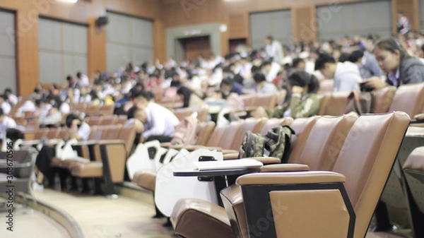 Obraz students in the classroom