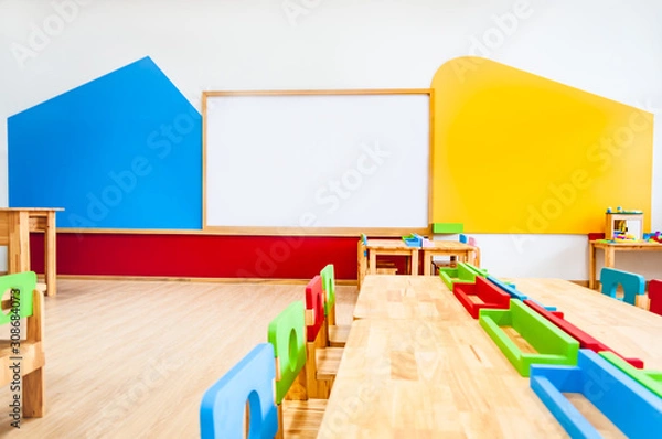 Obraz Kindergarten classroom.