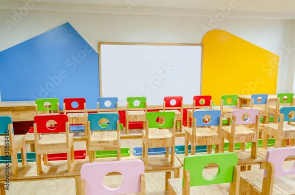 Obraz Kindergarten classroom.