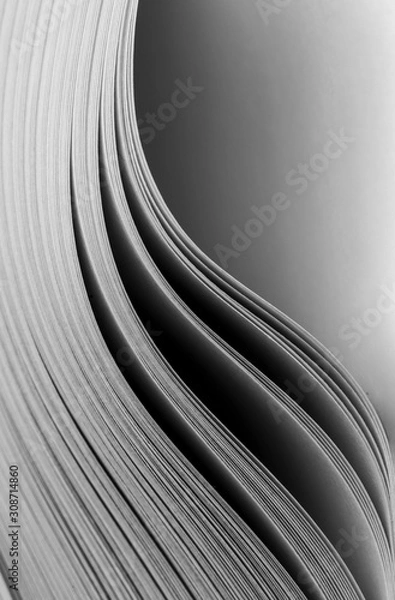 Fototapeta Paper sheets background