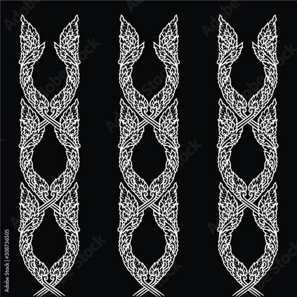 Obraz vector seamless pattern