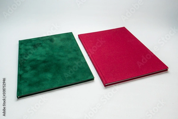 Fototapeta Libros sobre fondo blanco