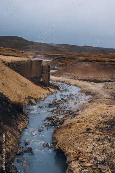 Obraz Heiße Quellen Island