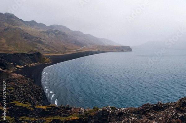 Obraz Schwarzer Strand auf Island