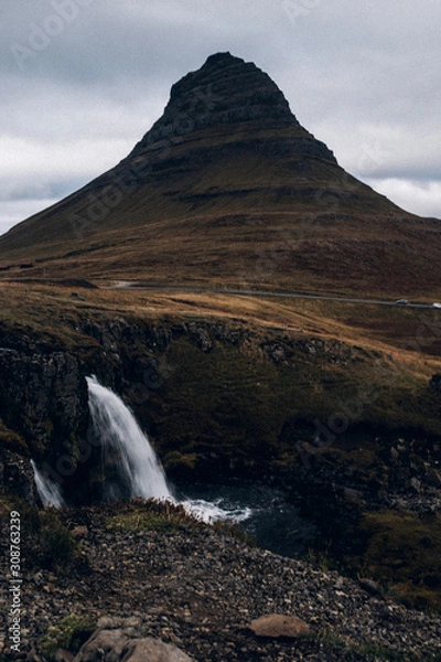 Obraz Kirkjufell am Tag