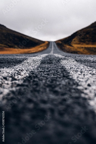 Obraz Straße, Roadtrip Island