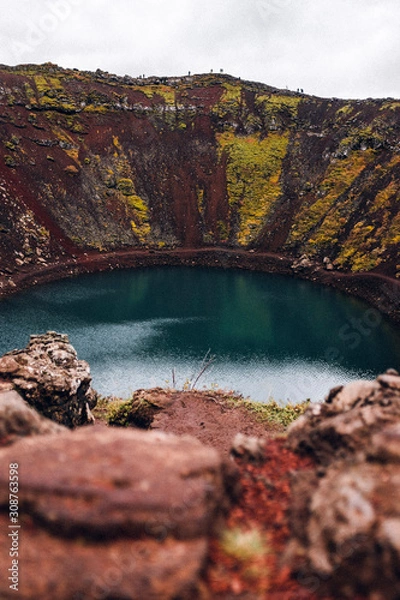 Obraz Kerið Krater Island