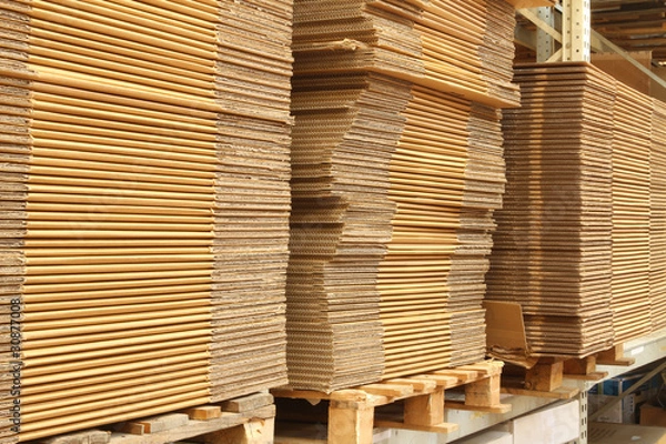 Obraz Bancale di cartoni IV