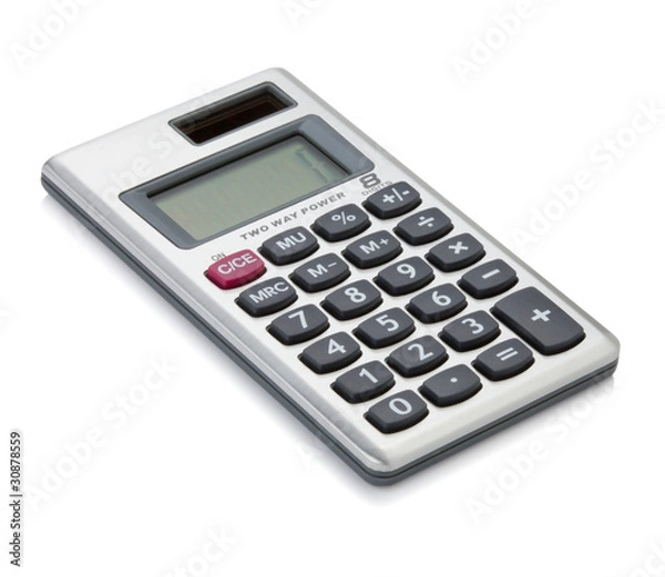 Fototapeta Small digital calculator