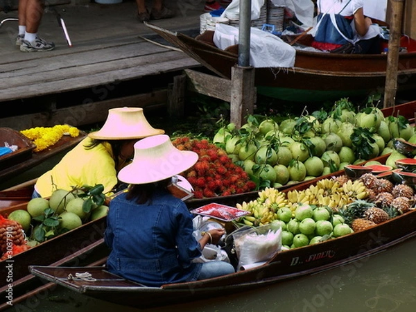 Fototapeta Floating Market1d