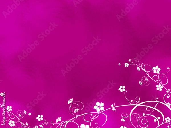 Obraz abstract flora background