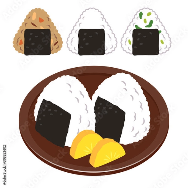 Fototapeta おにぎり