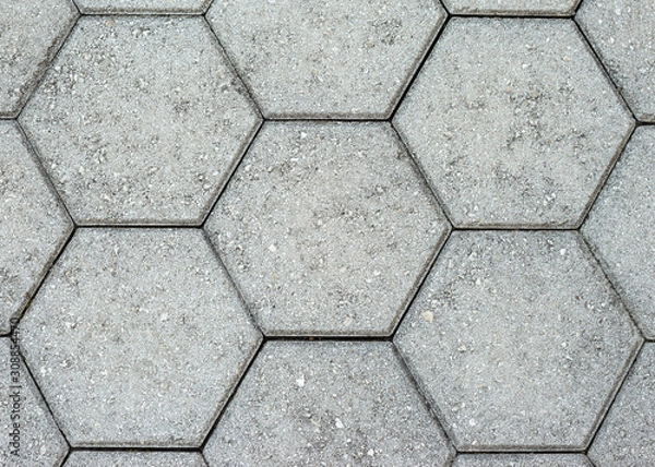 Fototapeta Honeycomb Concrete Background