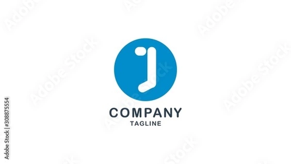 Fototapeta Professional Quality Graphic Mark for your Business. Set of Simple and Solid Lettermarks for Letter.  Typographic Design. Letter Logo. Ornate logo-marks for company identity