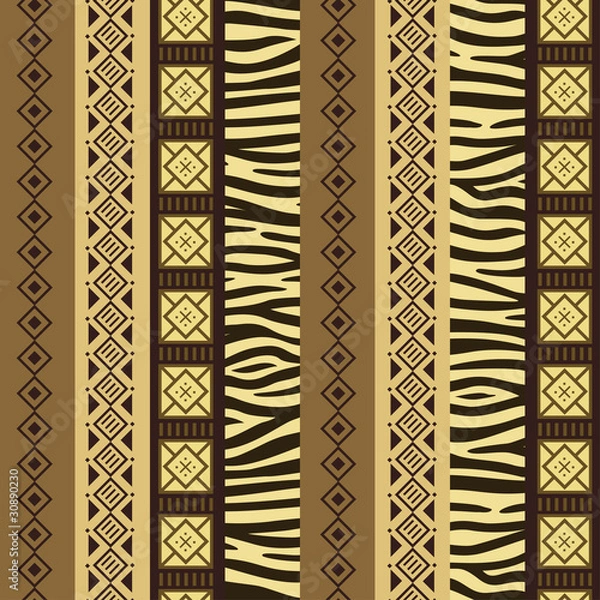 Fototapeta African stile background