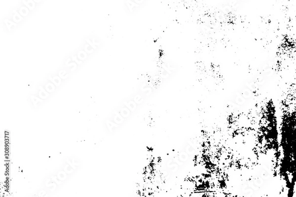 Fototapeta Vector vintage abstract background. A grunge texture created from a photo of a scratched old wall.