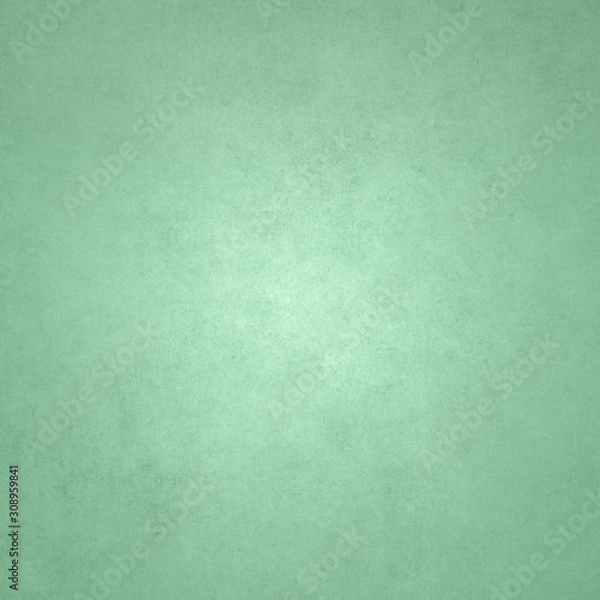 Fototapeta Green designed grunge texture. Vintage background with space for text or image