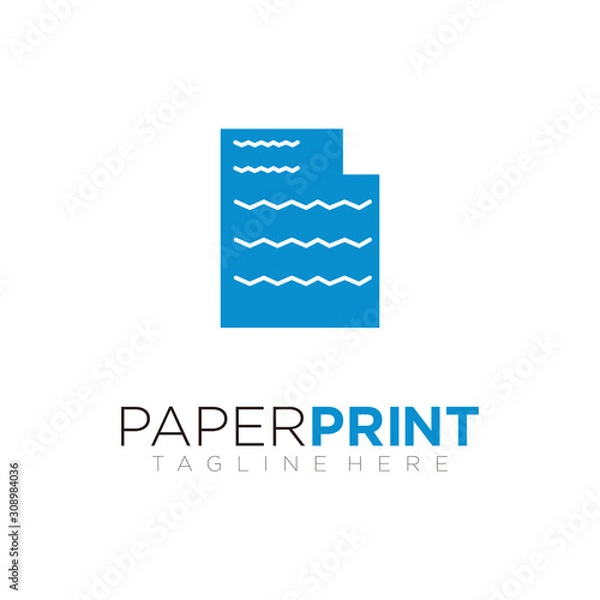 Fototapeta abstract business logo