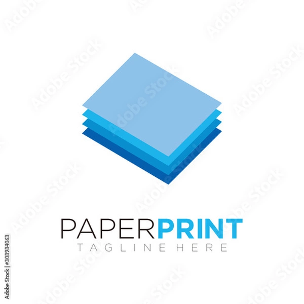 Fototapeta abstract business logo