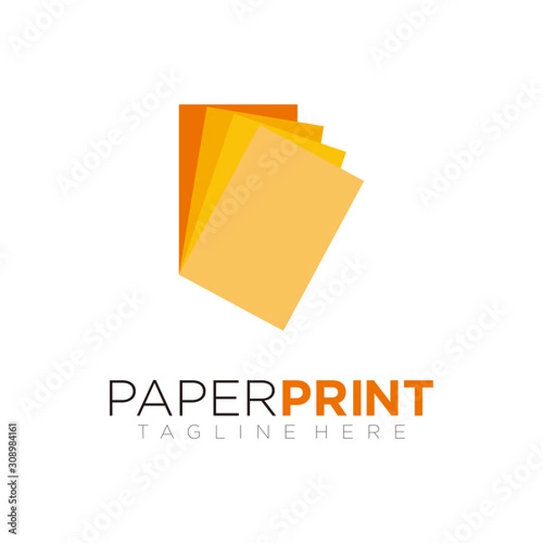 Obraz abstract business logo