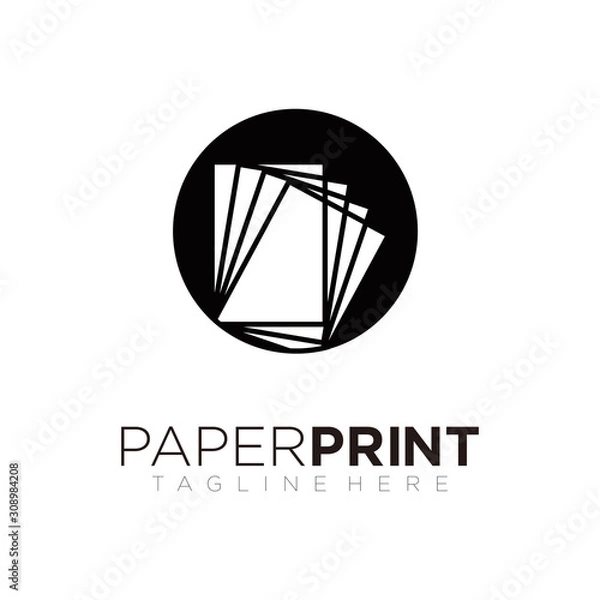 Obraz abstract business logo