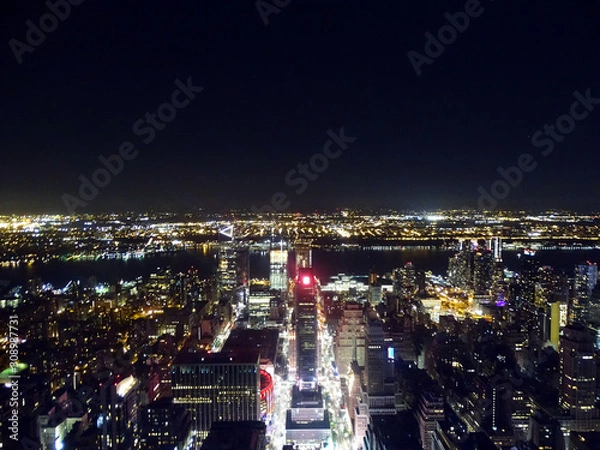 Obraz Manhattan by night