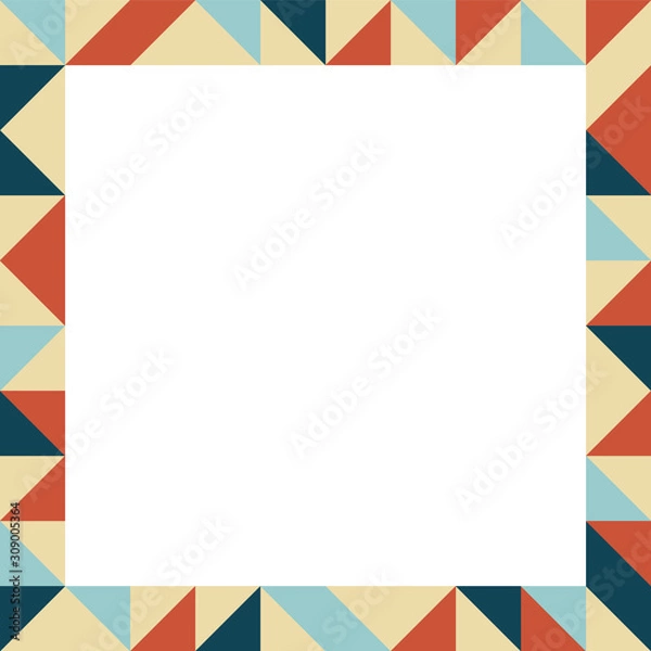 Fototapeta シンプル 正方形フレーム