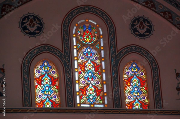 Obraz Multi-colored stained glass