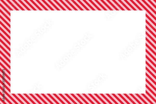 Obraz 斜めストライプ 横フレーム