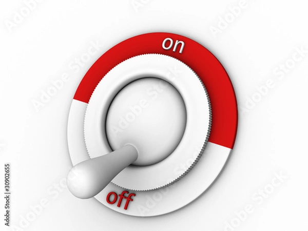 Obraz Schalter 1 - aus - ambocc