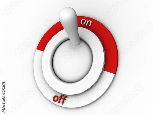 Obraz Schalter 1 - ein - ambocc