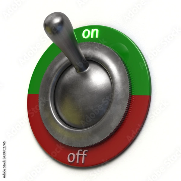 Obraz Schalter 2 - ein