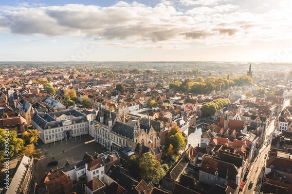 Obraz view of bruges