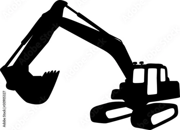 Obraz Bagger