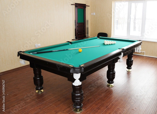 Fototapeta Billiard table