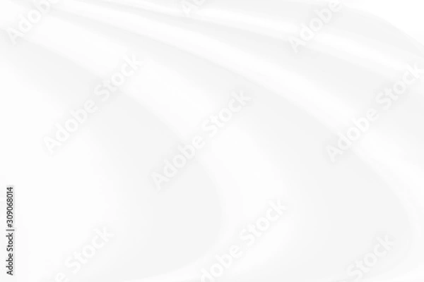 Obraz white fabric texture background ,wavy fabric