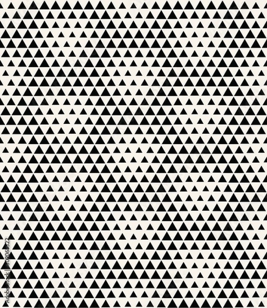 Fototapeta Abstract triangle halftone geometric background pattern print.